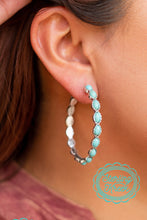 She's Like Texas Turquoise Hoops