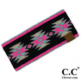 C.C Aztec Headband (In 2 color patterns)
