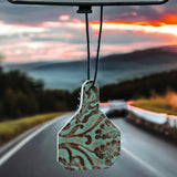 EAR TAG Car Charm (Other Patterns Available - Scent oil sold separately)