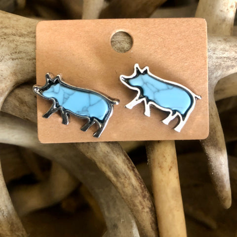 Pig Earrings