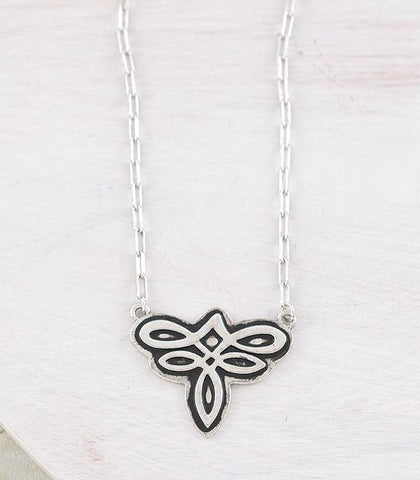 Boot Stitch Necklace