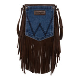 Wrangler Jean Denim Pocket Crossbody - Coffee