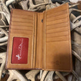 Genuine Tooled Leather Collection Men's Wallet - Montana West (2 colors available)