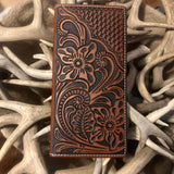 Genuine Tooled Leather Collection Men's Wallet - Montana West (2 colors available)