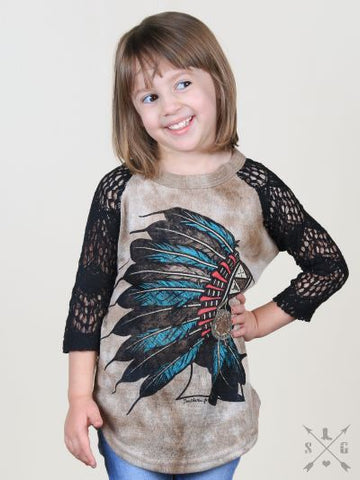 Lil' Gals Royal Indian Chief Top