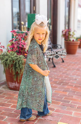 Lil' Gals Paisley Praise Duster by Crazy Train