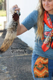 Caprock Coyote Tail Keychain