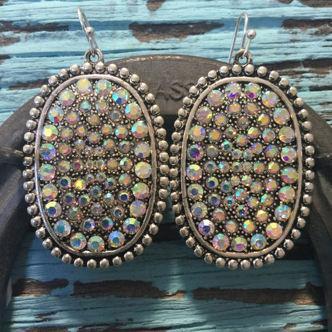 Gypsy AB Crystal Earrings
