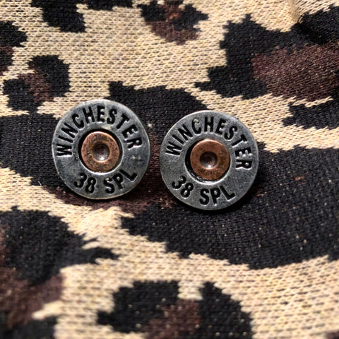 Winchester 38 SPL Stud Earrings