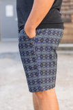 Aztec Hybrid Shorts by Diamond Bills