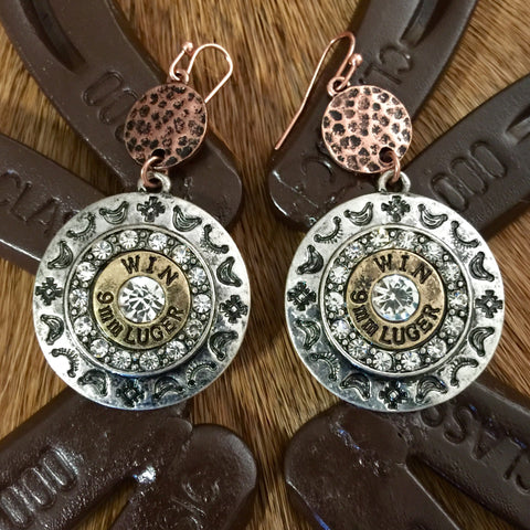 9mm Bling Earrings