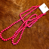 60” Bead Necklaces