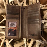 Genuine Brown Leather Collection Men's Wallet by Montana West