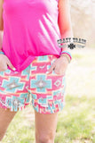 San Saba Fringe Shorts - ONE LARGE LEFT!!!