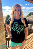 Texas In Turquoise Tee